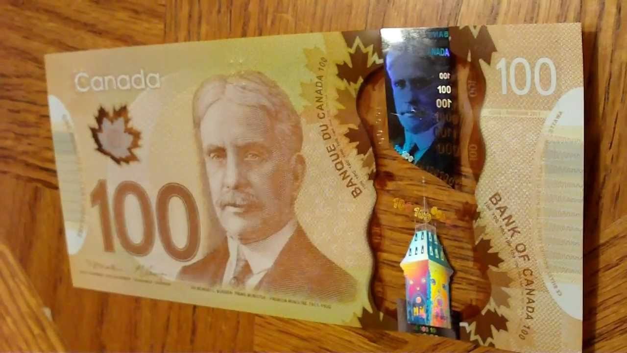 CAD $100 Bills